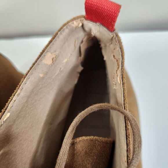 Blue Saks Fifth Avenue Brown Suede Chukka Boots 10.5 M